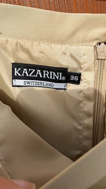 Röcke: Kazarini jupe T36 beige doublée – Neu (gemäss Beschreibung) aus Colombier VD von DENYSE01 2