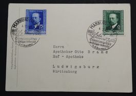 Deutsche Reich Ganzsachen Nr.760-761 SST Stempel MARBURG