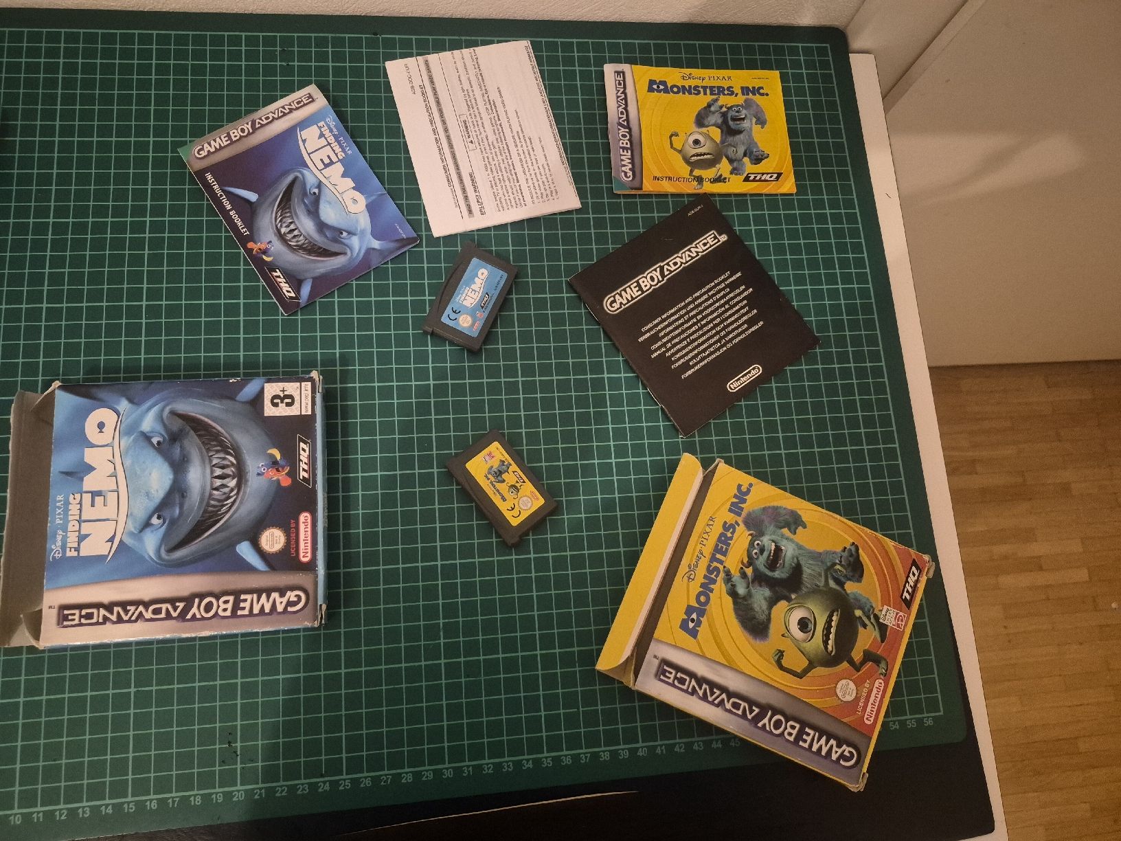 Nintendo Giochi: Game Boy Advance: Finding Nemo and Monsters, Inc - Rare! – Usato da Meyrin venduto da Retro-GZ 1