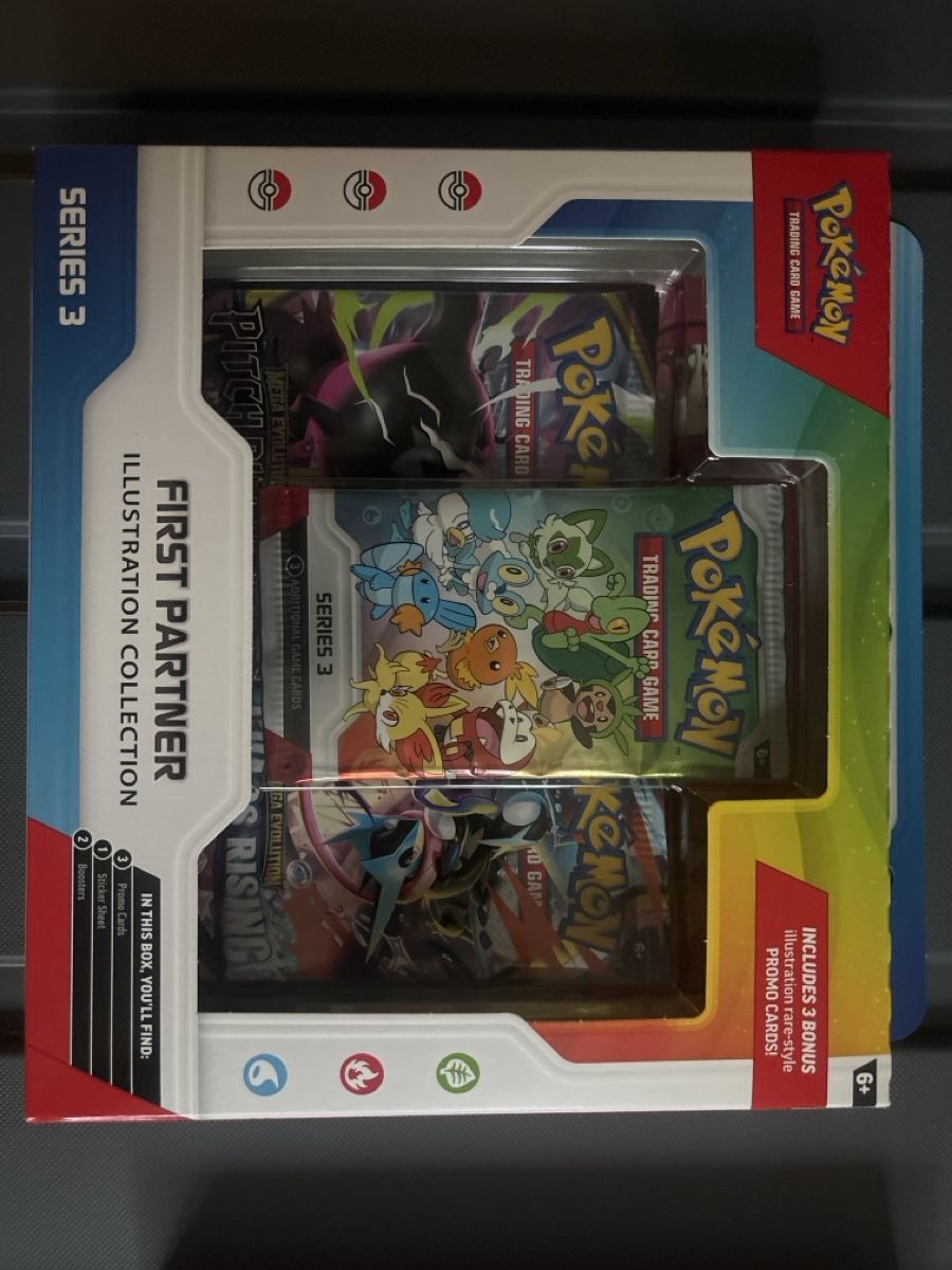 Pokémon Carte collezionabili: Pokemon First Partner Series 3 ENG – Nuovo e nell'imballaggio originale da Birsfelden venduto da dor_mzl9
