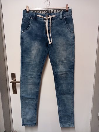 Driver Jeans W29 Damen, Stretch, Used Look