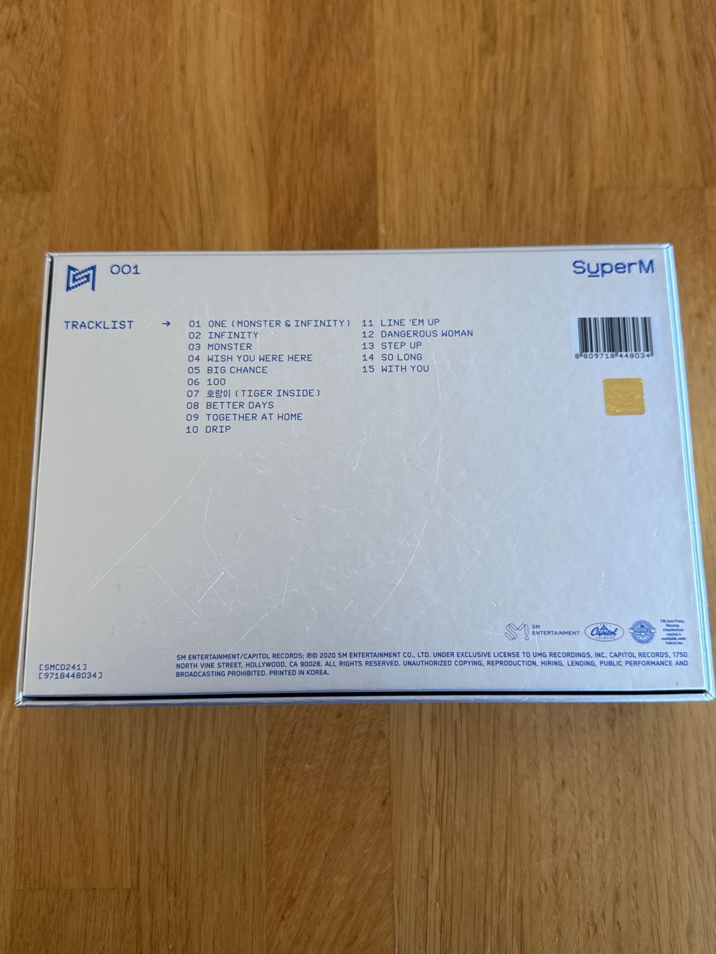 Album: Super M - The 1st Album K-Pop – Nuovo e nell'imballaggio originale da Pratteln venduto da Cartonsducoeur_bl 4