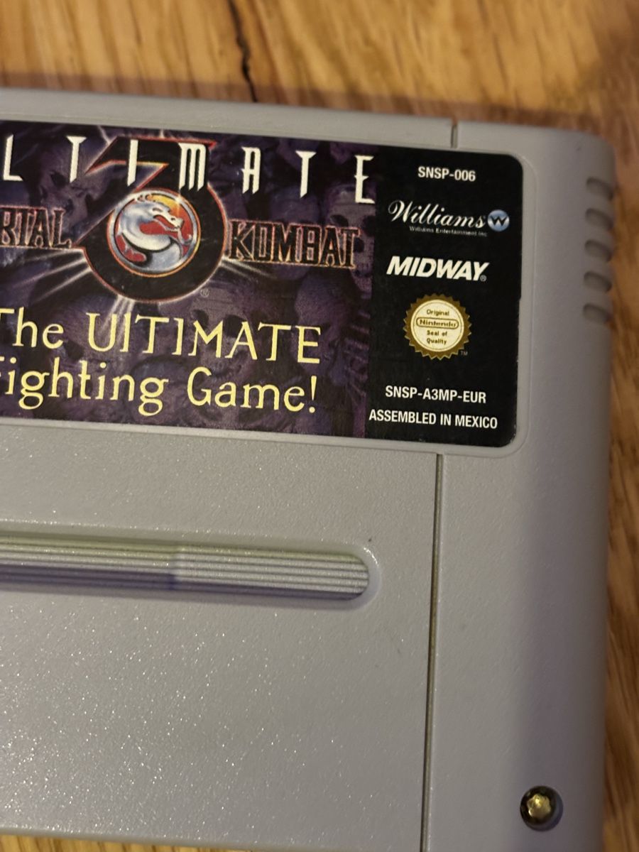 Nintendo Giochi: SNES Mortal Kombat Bundle | Mortal Kombat II + Ultimate Mort – Usato da Schüpfheim venduto da Flashbang3250 5