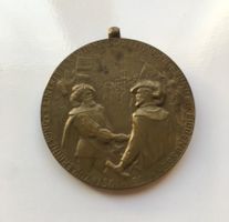 1901 Medaille Schaffhausen Eintritt in den Bund