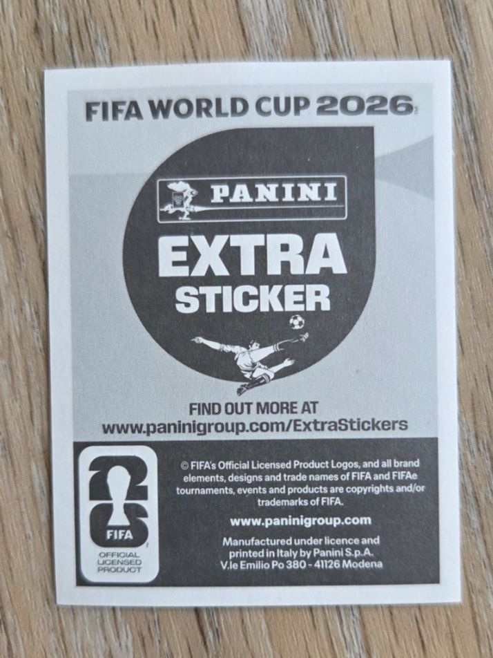 Panini Sammelbilder & Trading cards: Panini Extra sticker Cristiano Ronaldo – Neu (gemäss Beschreibung) aus Coffrane von plop 1