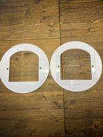 2 Adapter für Katzenklappe