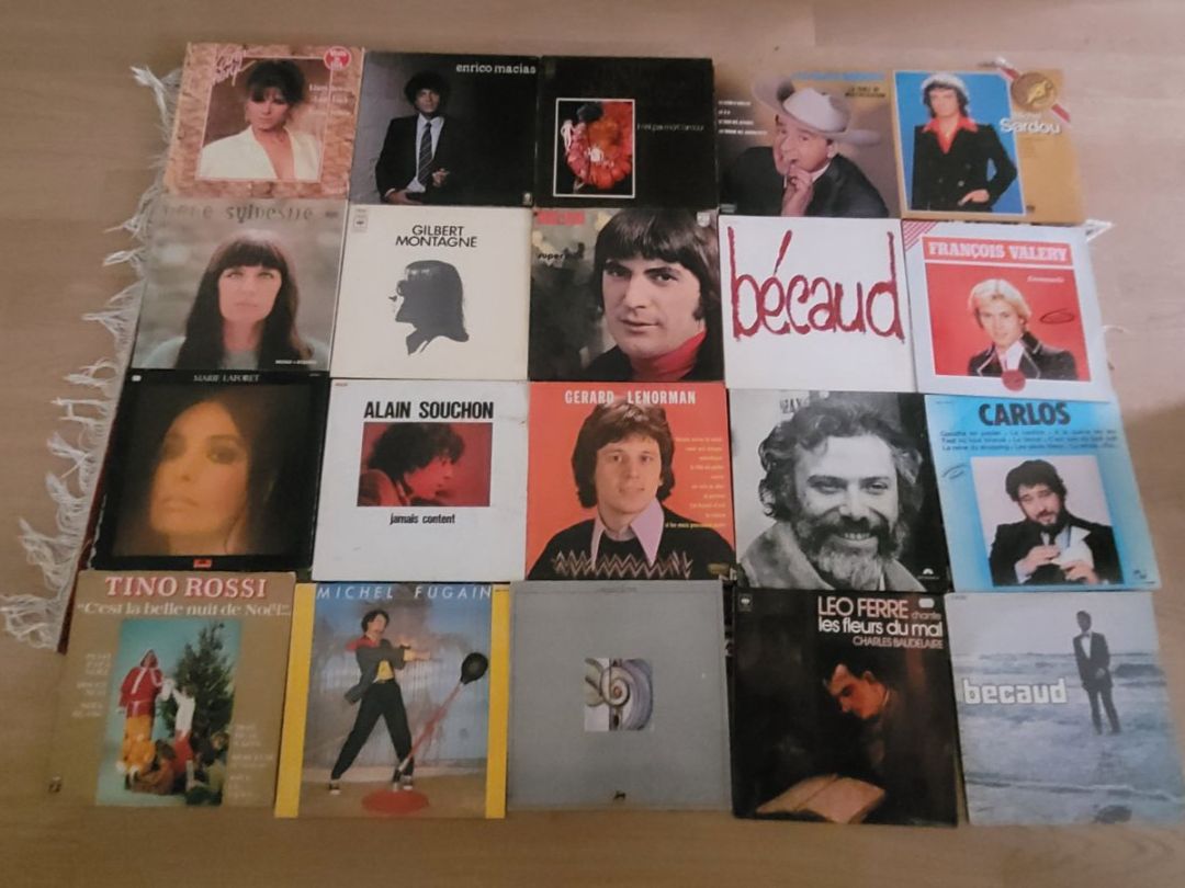 Schallplatten: 20 LP Divers Français – Gebraucht aus Martigny von MZ-67