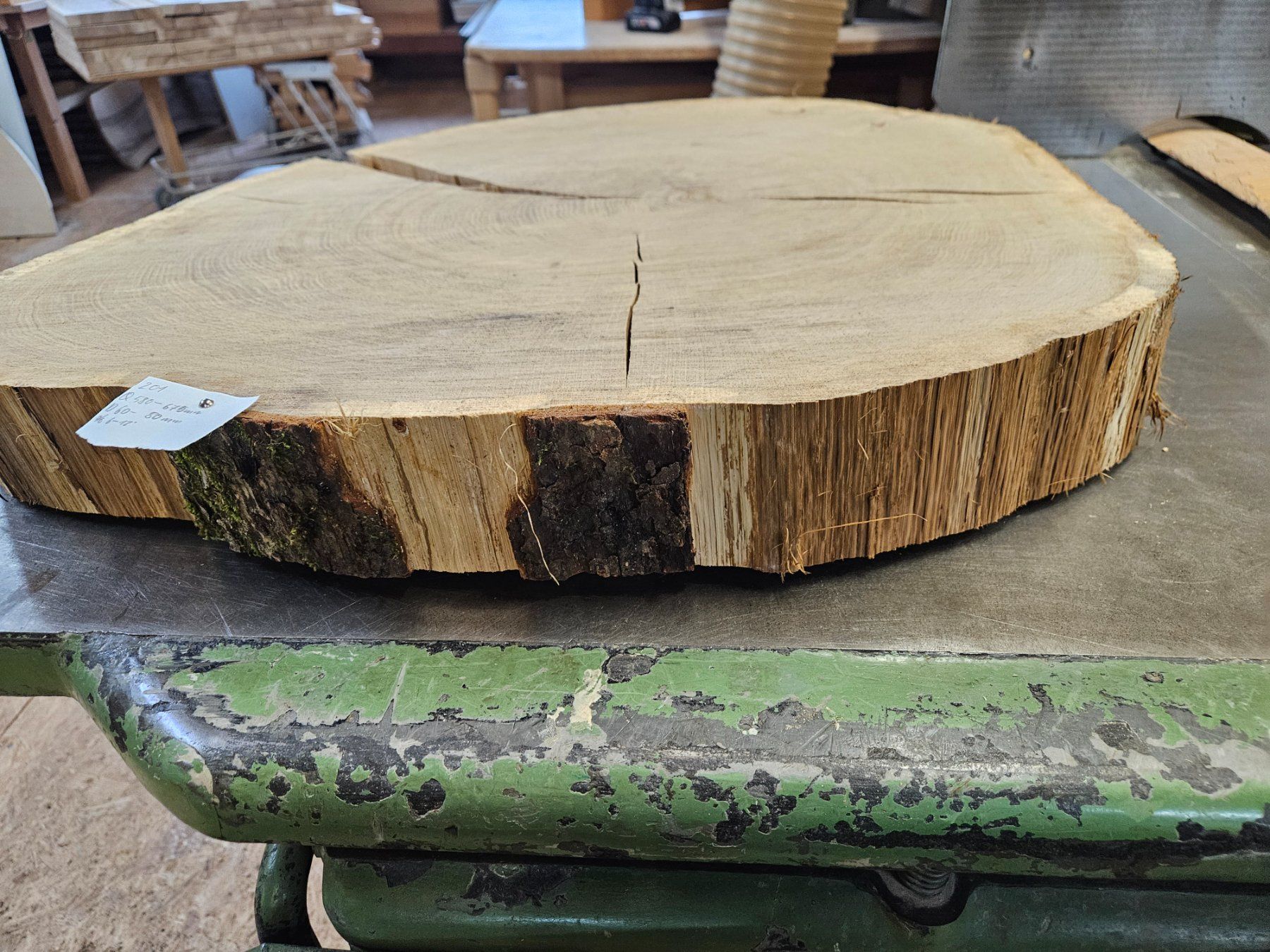 Holzartikel: Eichen Holz Baumscheibe – Neu (gemäss Beschreibung) aus Schangnau von egli6.2 5