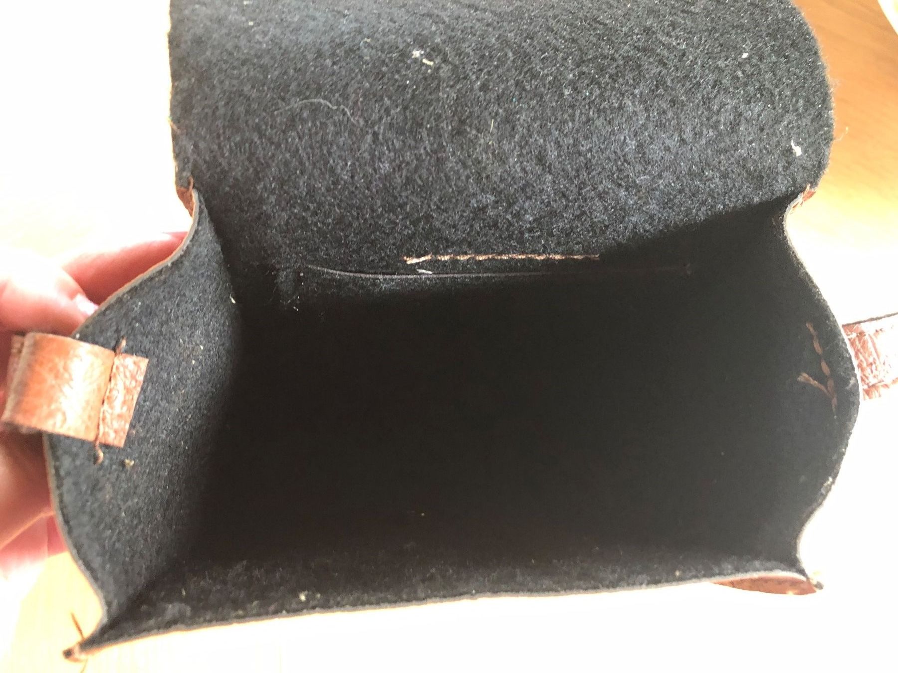 Borse: Stylische Umhängetasche braun – Usato da Schübelbach venduto da Dolly990_2 3