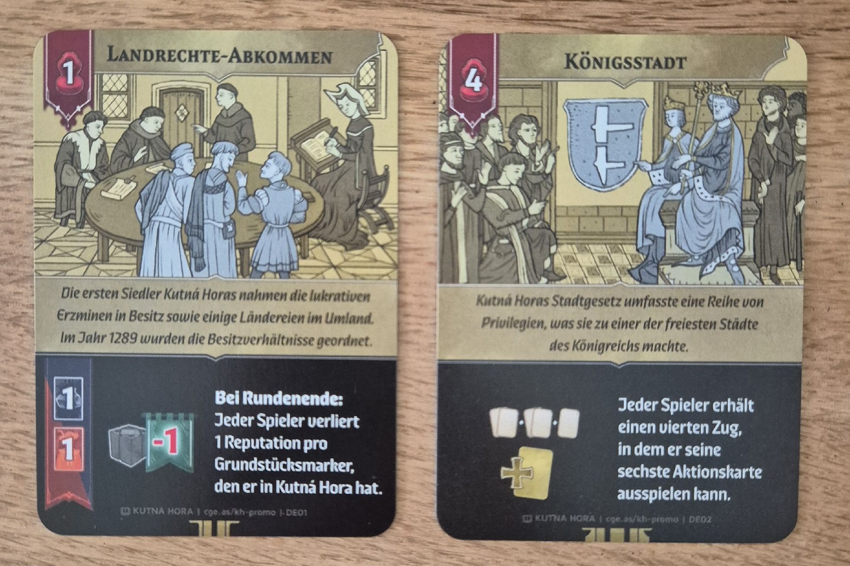 Giochi: Dune & Kutna Hora Promo Karten - Neu – Nuovo (secondo la descrizione) da Altstätten SG venduto da bluedine 2