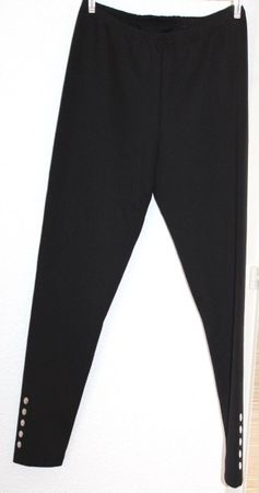 Schwarze Hose, Gr. 38.