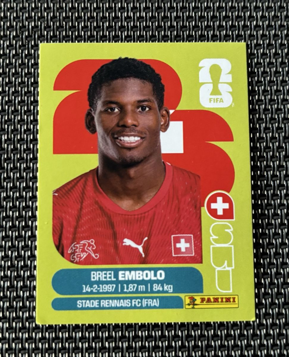 Panini Sammelbilder & Trading cards: SUI 17 Panini Breel Embolo – Neu (gemäss Beschreibung) aus Leuggern von marinakeller90