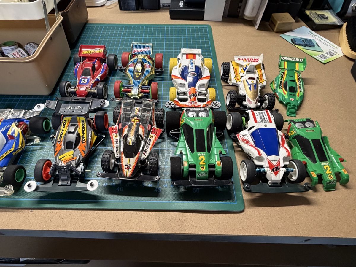 Tamiya Kit di modellismo & Modellini statici: Tamiya Mini 4WD usare e ricambi vari! – Usato da Cugnasco venduto da Piagatto 4