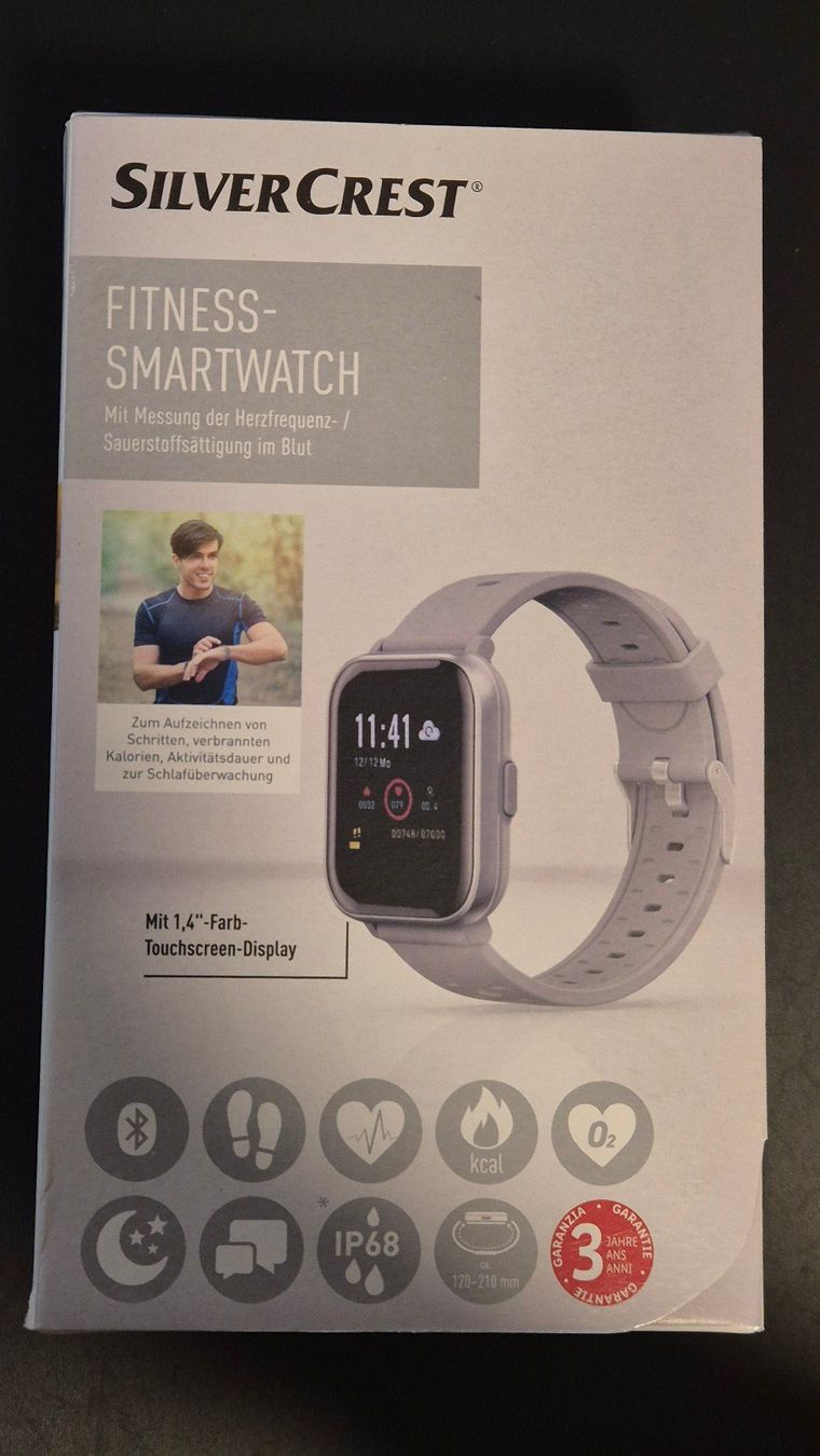 Smartwatch: Fitness Smartwatch – Neu (gemäss Beschreibung) aus Fehraltorf von Jowe23