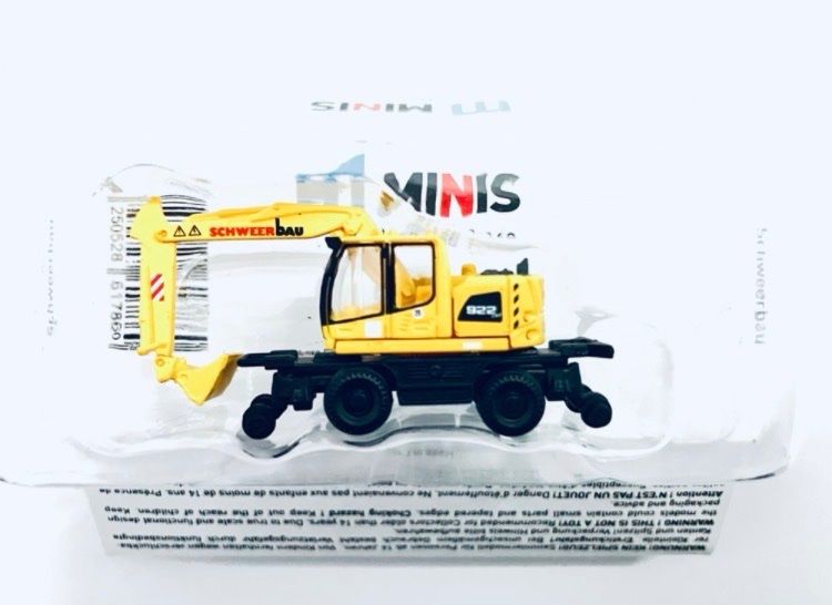 Modellini di ferrovie: LIEBHERR Schienenbagger in OVP SPUR N #500 – Nuovo e nell'imballaggio originale da Oberbuchsiten venduto da Orsetto24 1