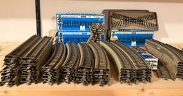 Grosses Märklin M-Gleis Konvolut, 104 Teile