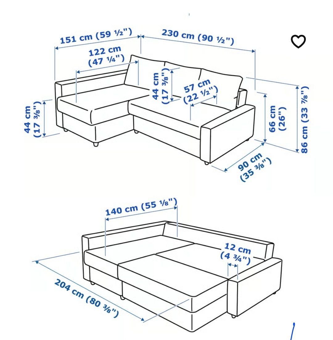Ikea Sofas: Ecksofa [Schlafsofa] – Gebraucht aus Widnau von hei_5xgy 6