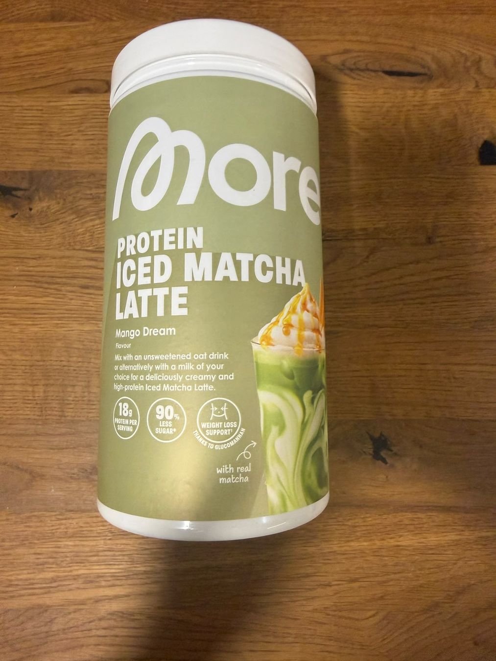 More Nutrition Cibi & Specialità: More Protein Iced Matcha Latte Mango Dream – Nuovo e nell'imballaggio originale da Horw venduto da tam_kcg6