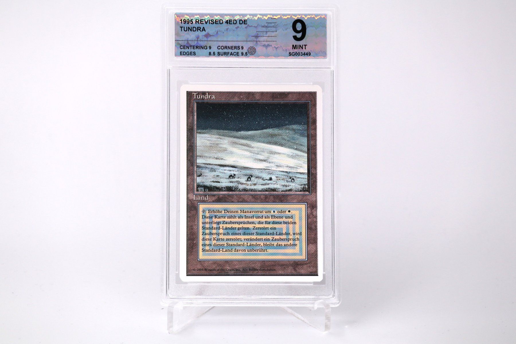 Magic The Gathering Carte collezionabili: MTG Tundra Revised Gegradet Deutsch – Usato da Erlinsbach SO venduto da PKMPr0ffesor