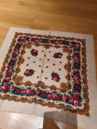 Über 100 jähriges Foulard/Lumpen