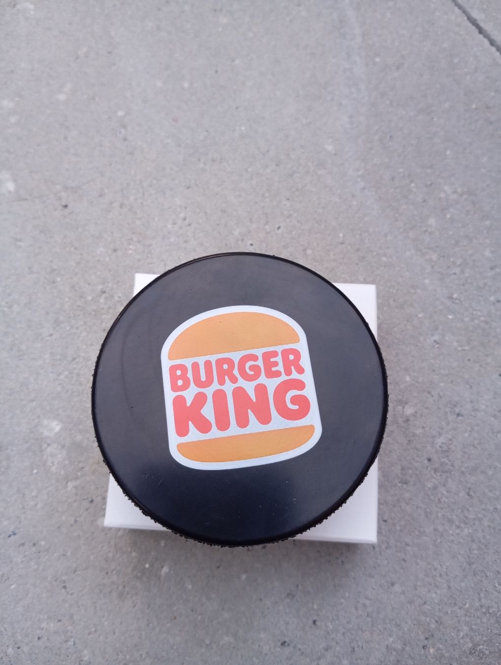 Palloni: Puck EVZ EV Zug Burger King – Nuovo e nell'imballaggio originale da Reute AR venduto da Jorca 1