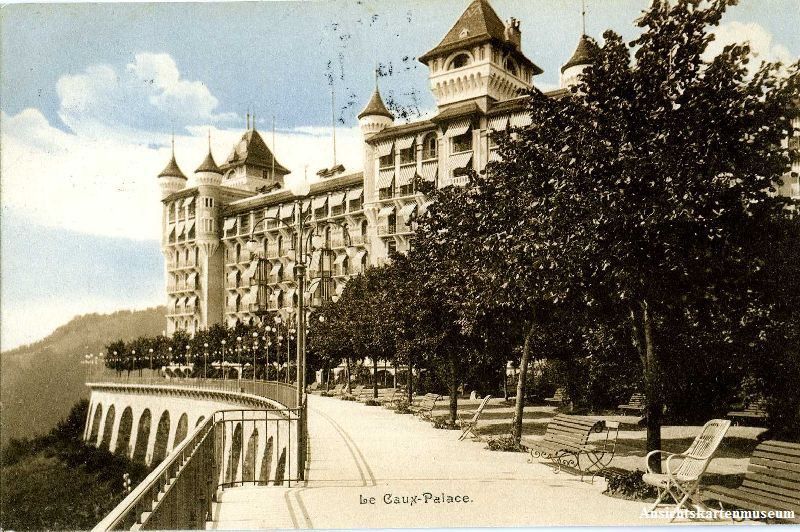 Cartoline postali: Caux - Palace + 1913 – Usato da Emmenbrücke venduto da teestube