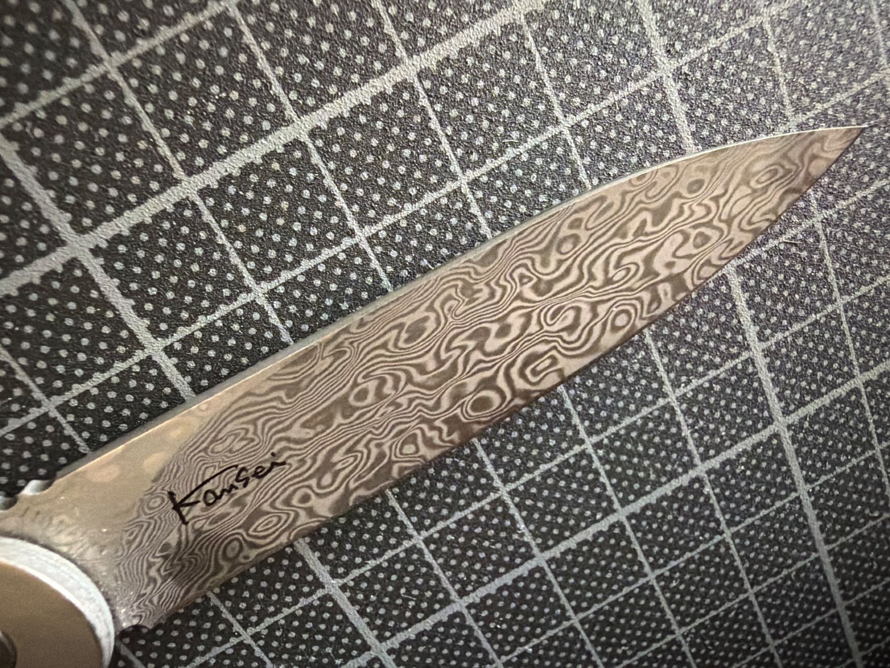 Taschenmesser: BOKER - Kansei Matsuno Design - DAMAS – Gebraucht aus Les Avanchets von ovnifou 4