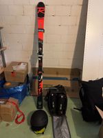 Ski Set Rossignol (Ski, Schuhe, Helm, Brille)