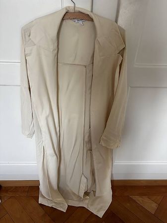 Leichter Trenchcoat von Other Stories, Ecru, Gr. 32, Viskose