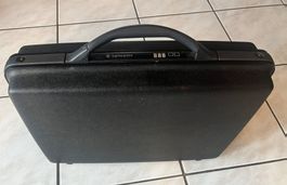 Samsonite Hartschalen-Aktenkoffer schwarz mit Schlüssel