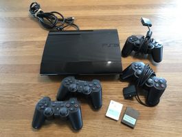 Playstation 3 mit 4 Controller