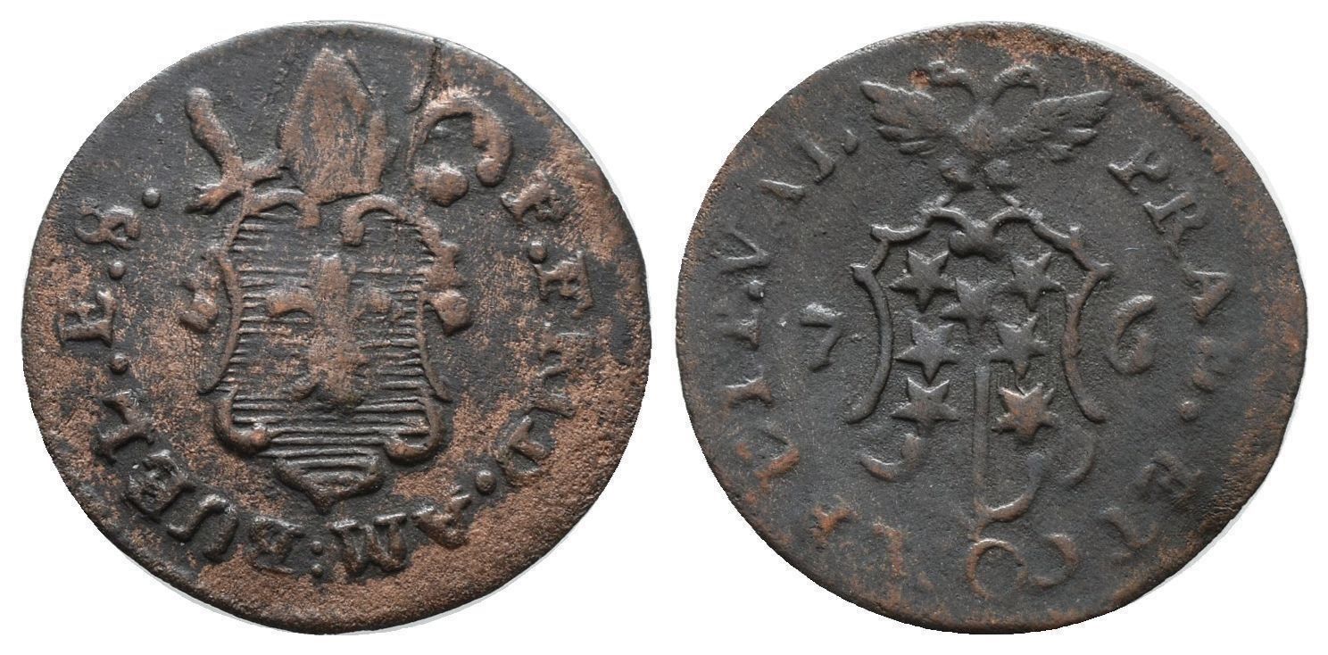 Tutti le monete: Wallis Kreuzer 1776  /3723 – Usato da Trimbach venduto da Solothurn1
