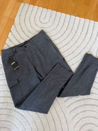 HUGO BOSS Premium Hose – Made in Europe Neu mit Hangtag Gr48