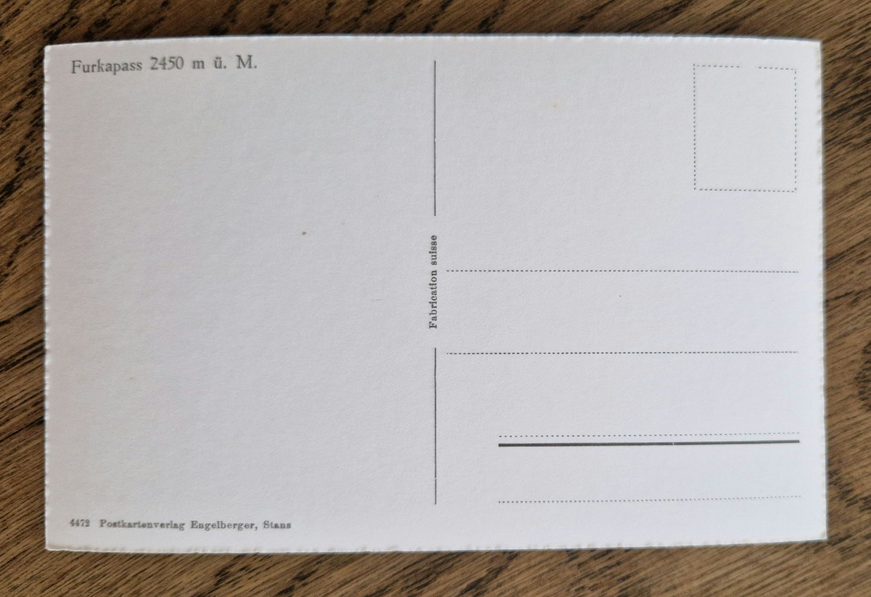 Cartoline postali: Furka, Grimsel, Oldtimer-Postauto – Usato da Ebikon venduto da Donar50 1