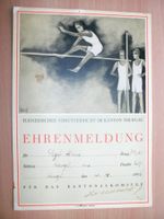 Ehrenmeldung 1936