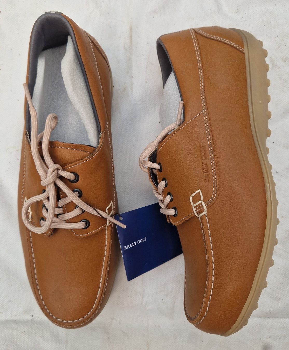 Bally Scarpe da uomo: BALLY GOLF SCHÜRSCHUHE NEU GR.41 BRAUN – Nuovo e nell'imballaggio originale da Bottighofen venduto da menschenfamilie 1