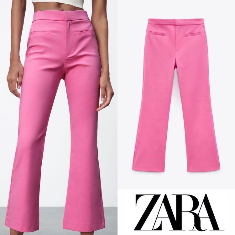 Mini flare hose zara rosa pink anzug cropped Kaufen auf Ricardo