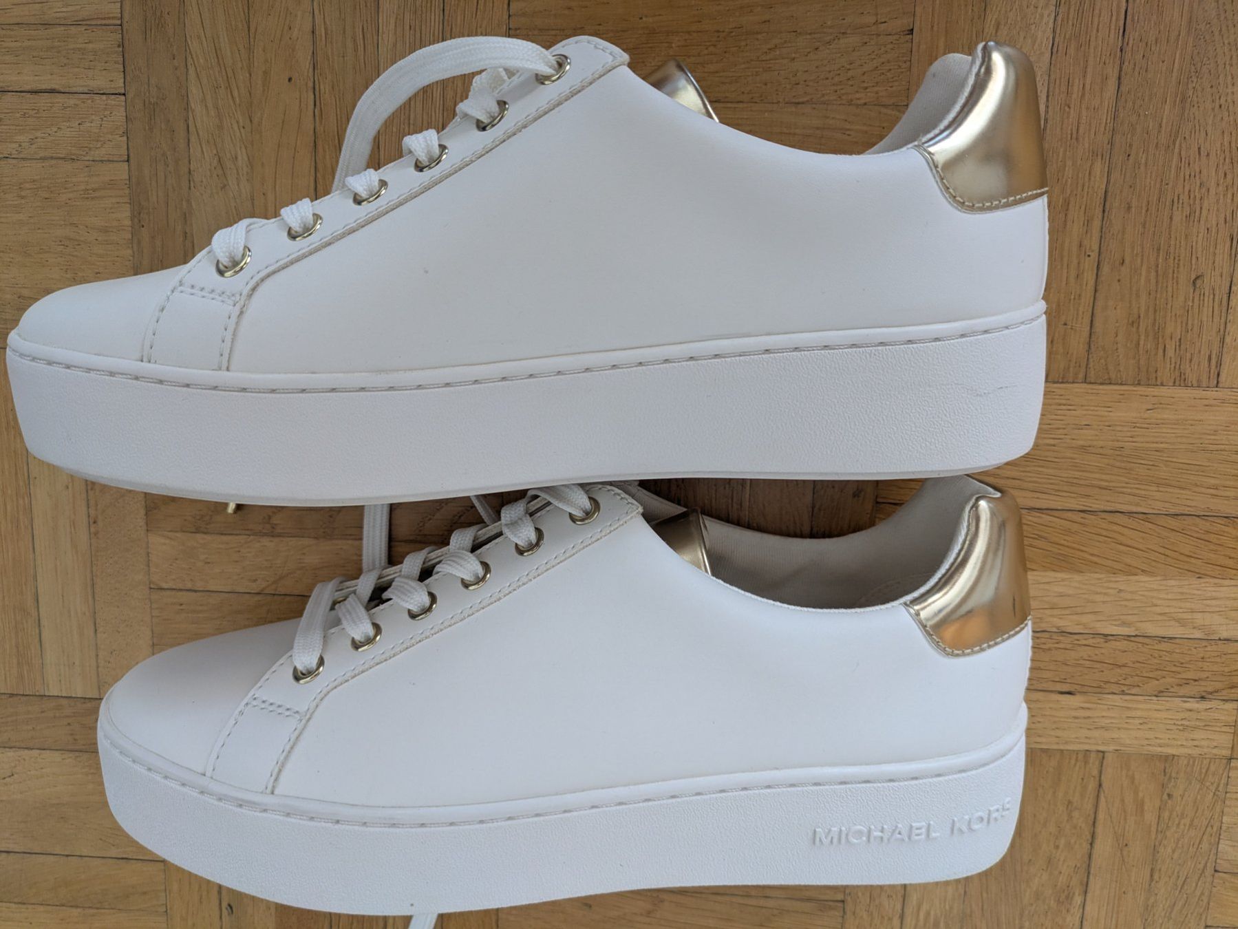 Michael Kors Scarpe da donna: Michael Kors Sneaker 'KEATON' en blanc Taille39 – Usato da Genève venduto da qxx_8css 4