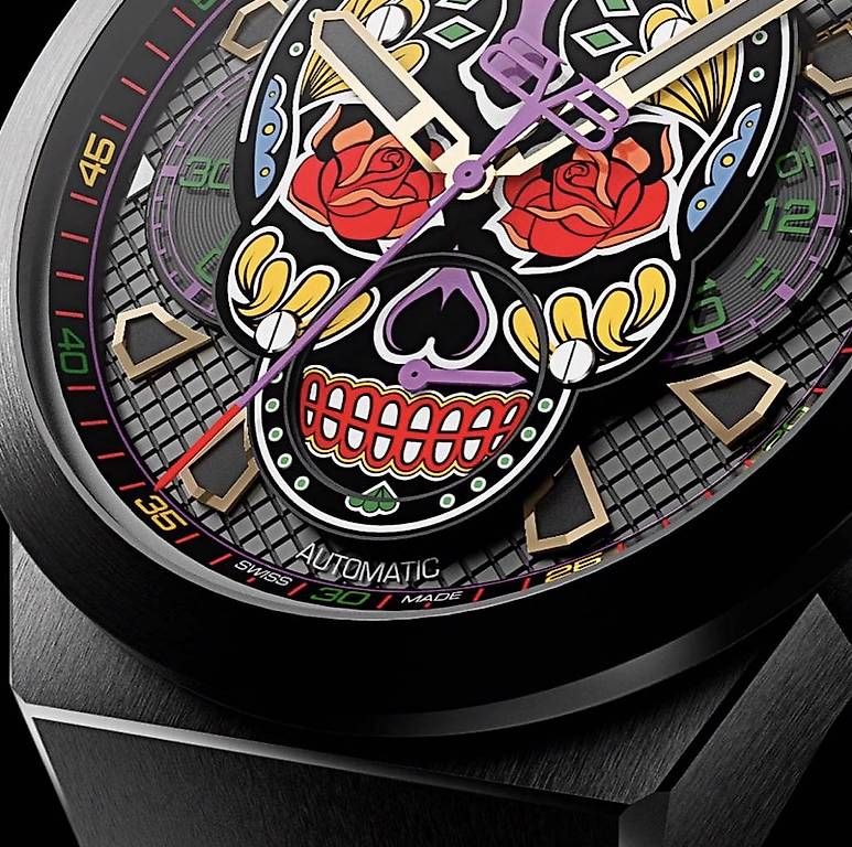 Uhren: Montre Bomberg Bolt-68 Neo Calaveras – Gebraucht aus Le Locle von inf_8x7d 3