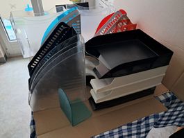 Büroablagen & Stehsammler Konvolut gebraucht
