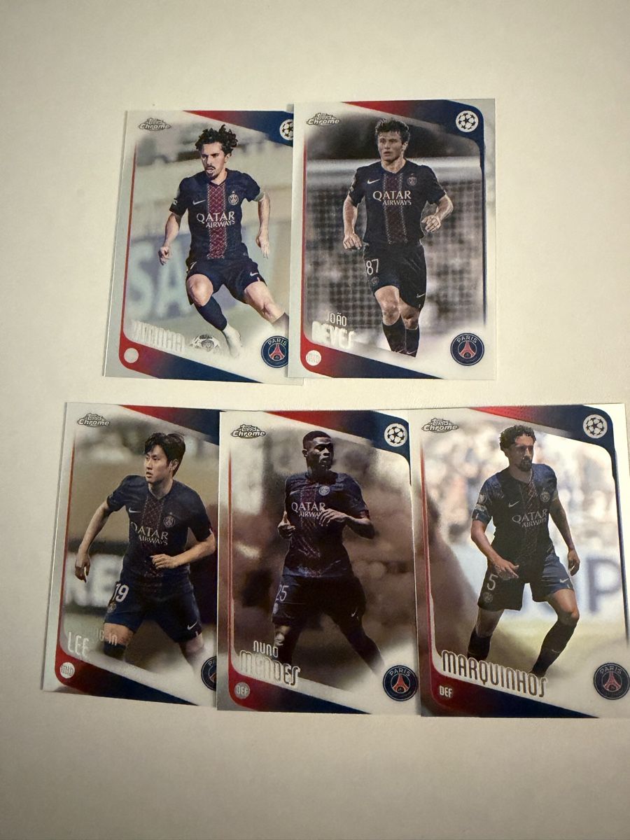 Topps Carte collezionabili: Topps chrome psg  – Usato da S. Antonino venduto da Mc2495