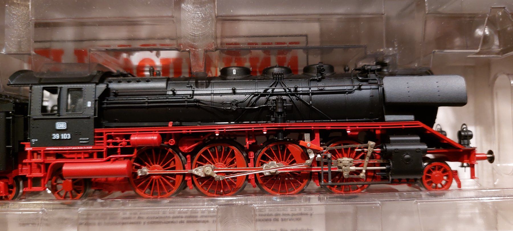 Fleischmann Trains électriques: Fleischmann 4138 K - Schlepptenderdampflok BR 39 103 der DB – Neuf (Voir description) à Rotkreuz par MOBAHN-1zu87 5