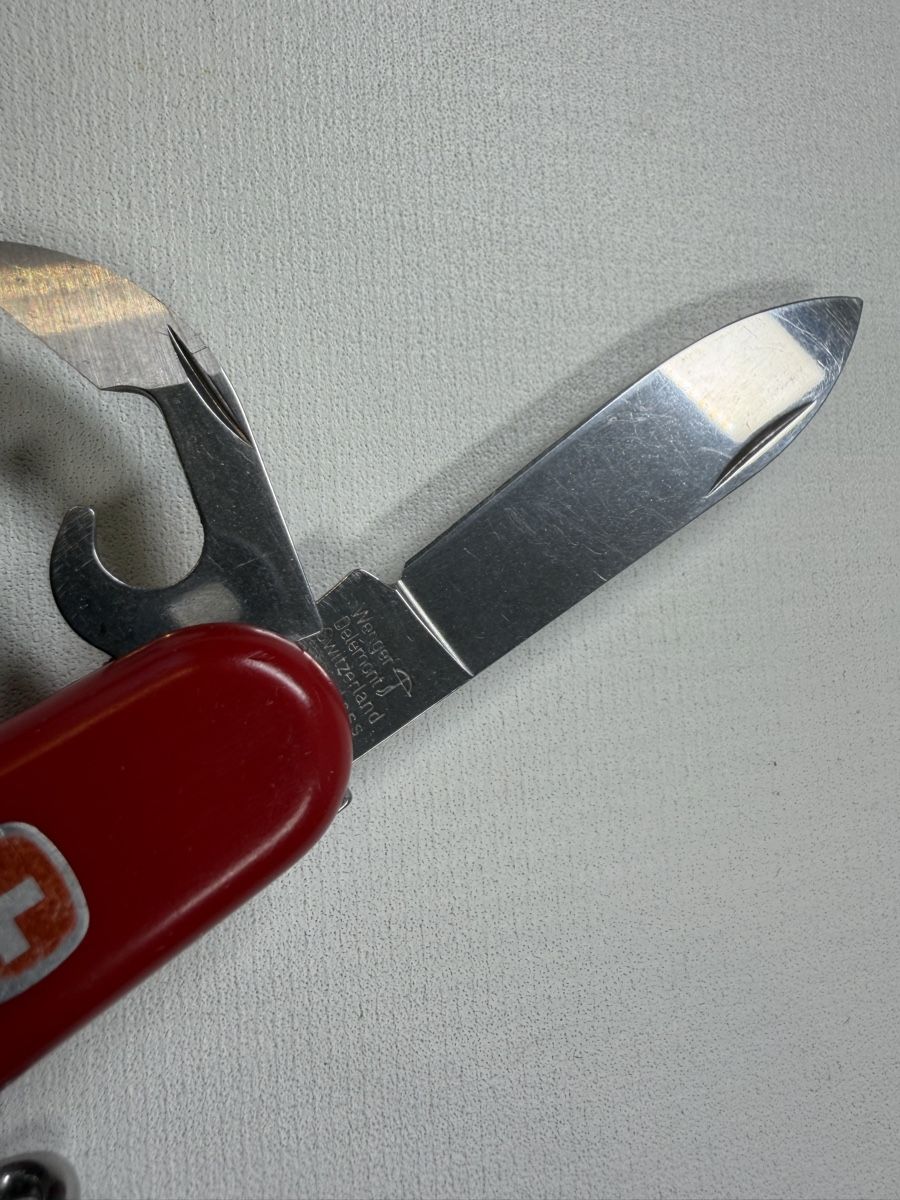 Wenger Coltelli tascabile: Wenger Schweiz Taschenmesser Vintage mit Schere – Usato da Rombach venduto da vir_2dsd 2