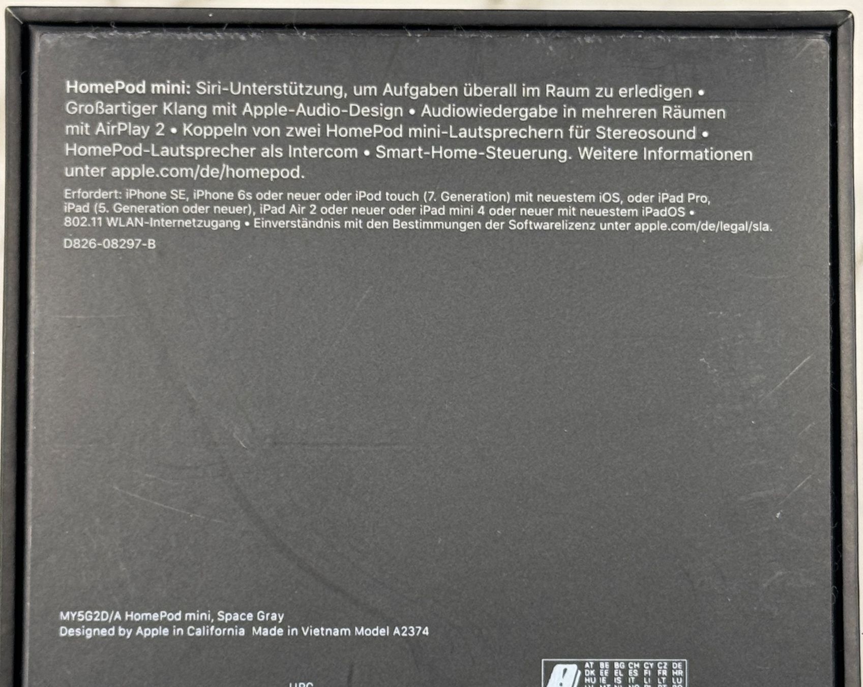 Apple Lautsprecher: Apple HomePod mini Space Gray – Gebraucht aus Goldau von vcore 2