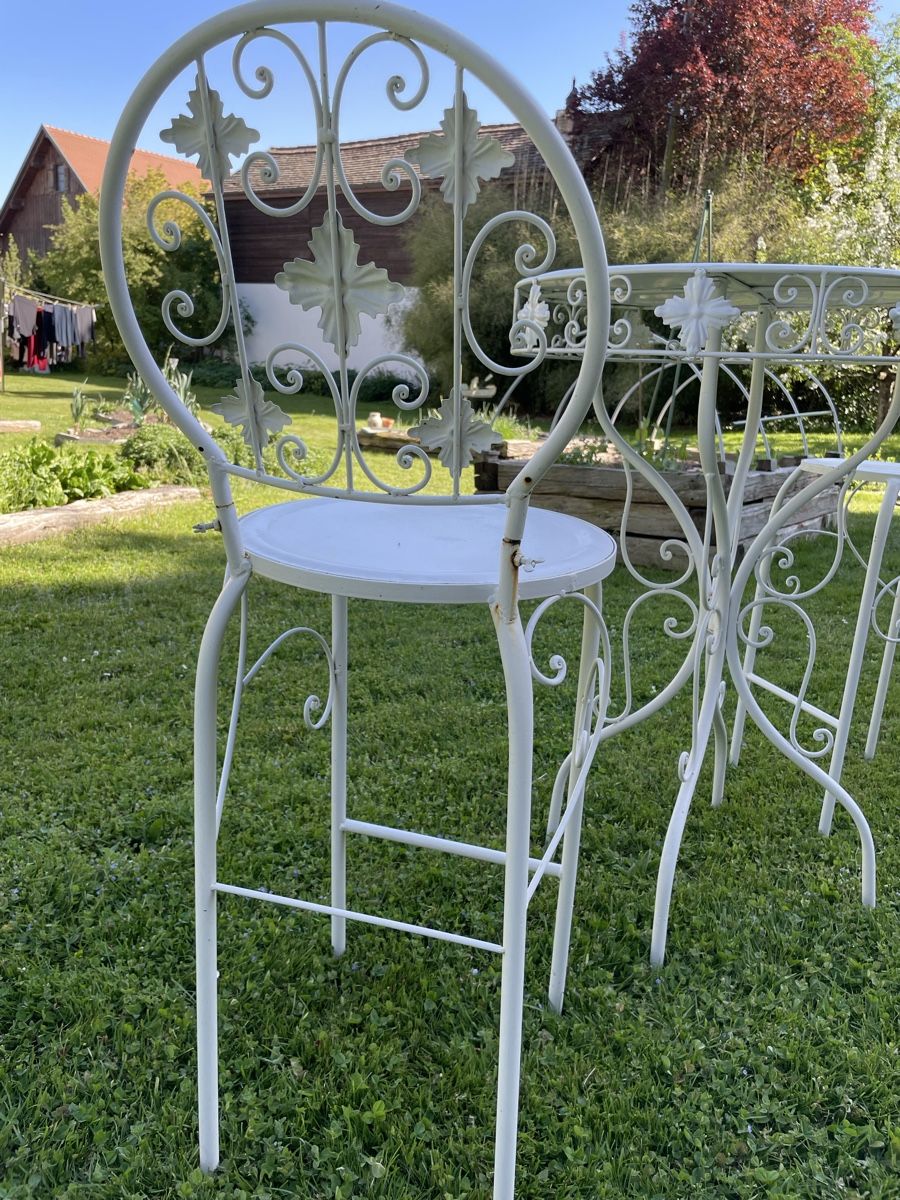 Set di tavolo e panche: Ensemble table haute et chaises pour le jardin – Usato da Granges-Marnand venduto da val_2b5z 1