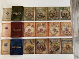 3 coffrets Le Seigneur des Anneaux DVD version longue