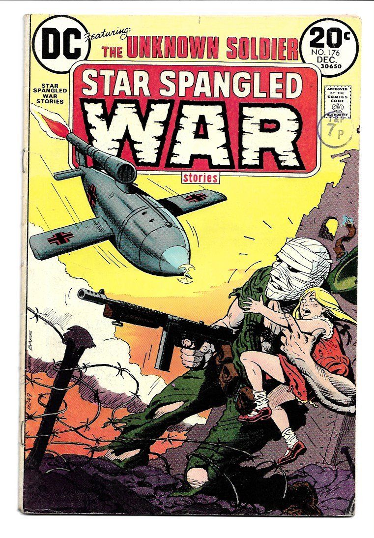 Comics: Star Spangled War Comic #176, Dezem 1973, DC – Gebraucht aus Winterthur von Wolfensberg