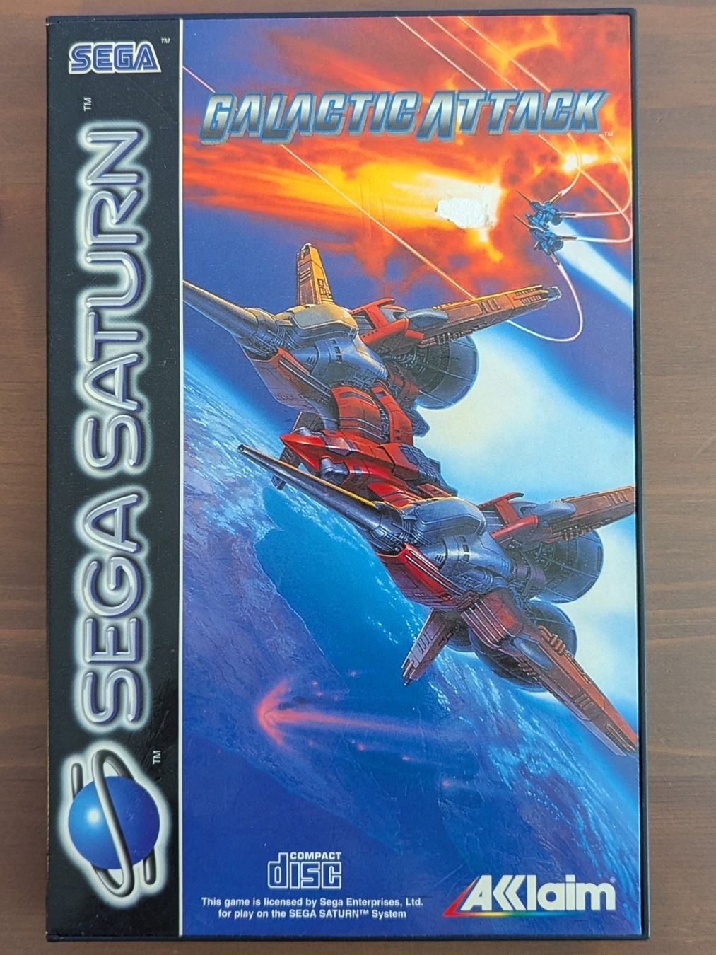 Sega Giochi: Galactic Attack ** Sega Saturn ** Komplett – Usato da Zürich venduto da Pordox