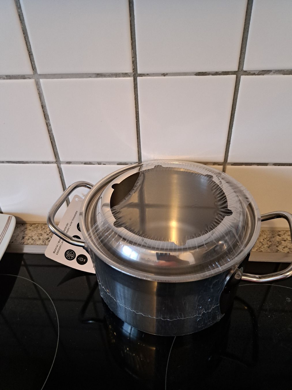 Pentole: FONDUE Topf Edelstahl – Nuovo e nell'imballaggio originale da Frauenfeld venduto da berk39 6