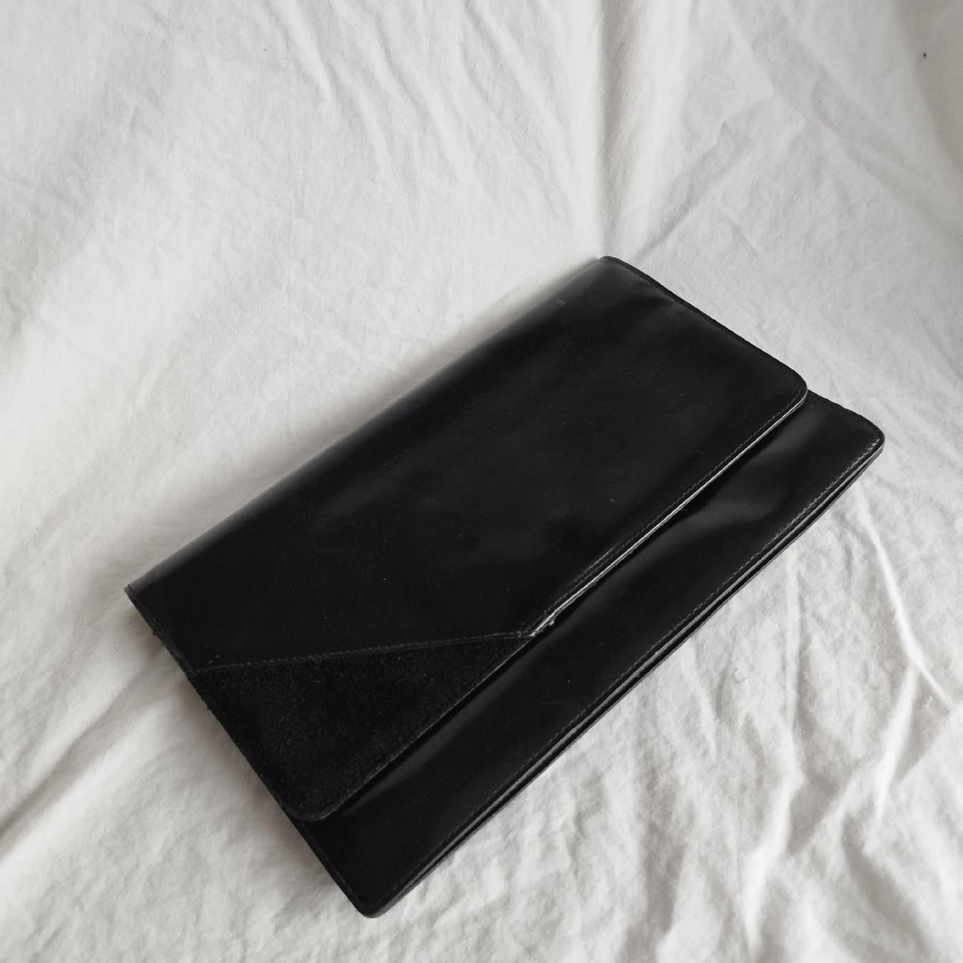 Borse da donna: Elegante Abendtasche Leder schwarz – Usato da lommis venduto da inf_thv8 2